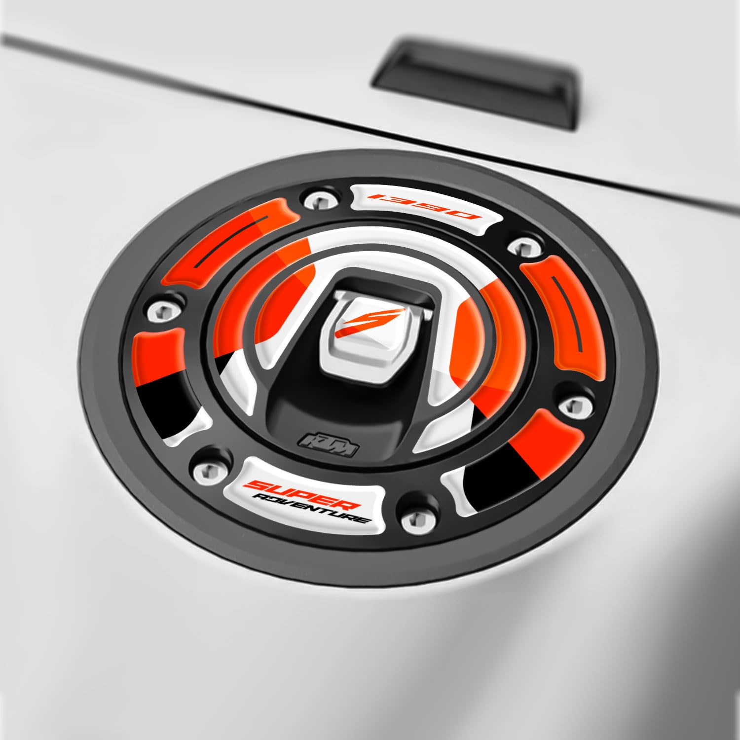 Az Graphishop osłona pokrywy benzyny z żywicy 3D kompatybilna z KTM 1390 Super Adventure S 2025-2026 ochrona przed uderzeniami i zadrapaniami akcesoria motocyklowe wyprodukowane we Włoszech GP