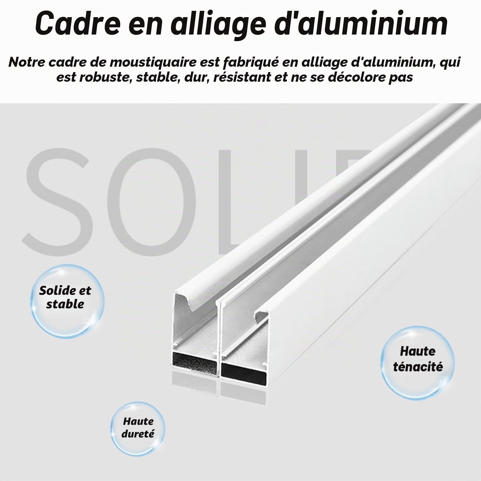 Moustiquaire Fenêtre Enroulable sur Mesure avec Cadre en Aluminium - Filet Écran Anti-Insectes Anti-Moustique, Moustiquaire Enroulable pour Porte Fenetre, Installation Facile
