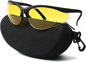 Anteojos de disparo para hombres y mujeres, antivaho ANSI Z87.1, protección ocular