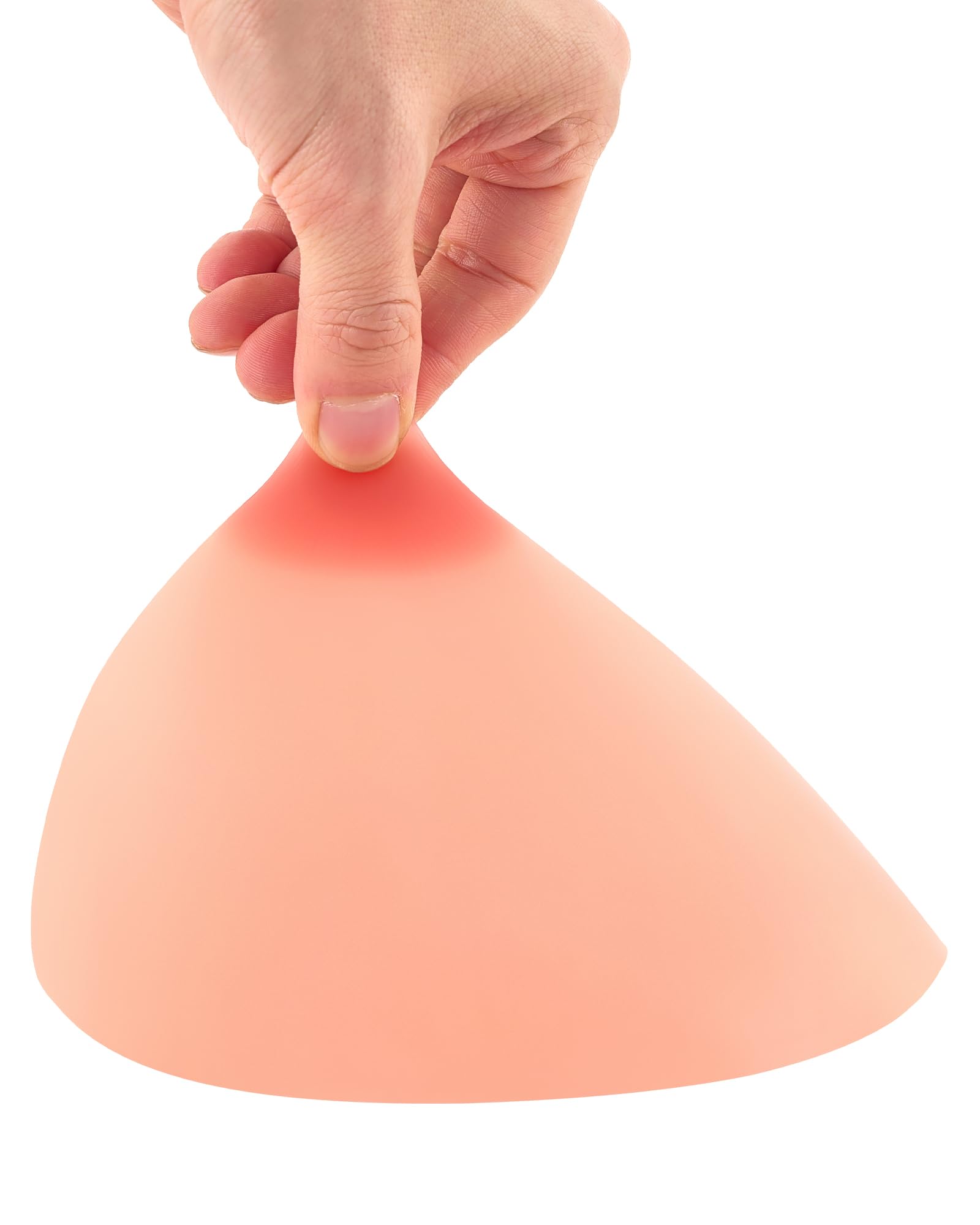 SENSUA Protesi Mammaria Silicone Autoadesiva, Seno Finto in Silicone di Grado Medico, Seno Artificiale Falso per Cosplayer, Mastectomia, Travestiti, Drag Queen, Fashionista (Coppa B 600g, Nudo)