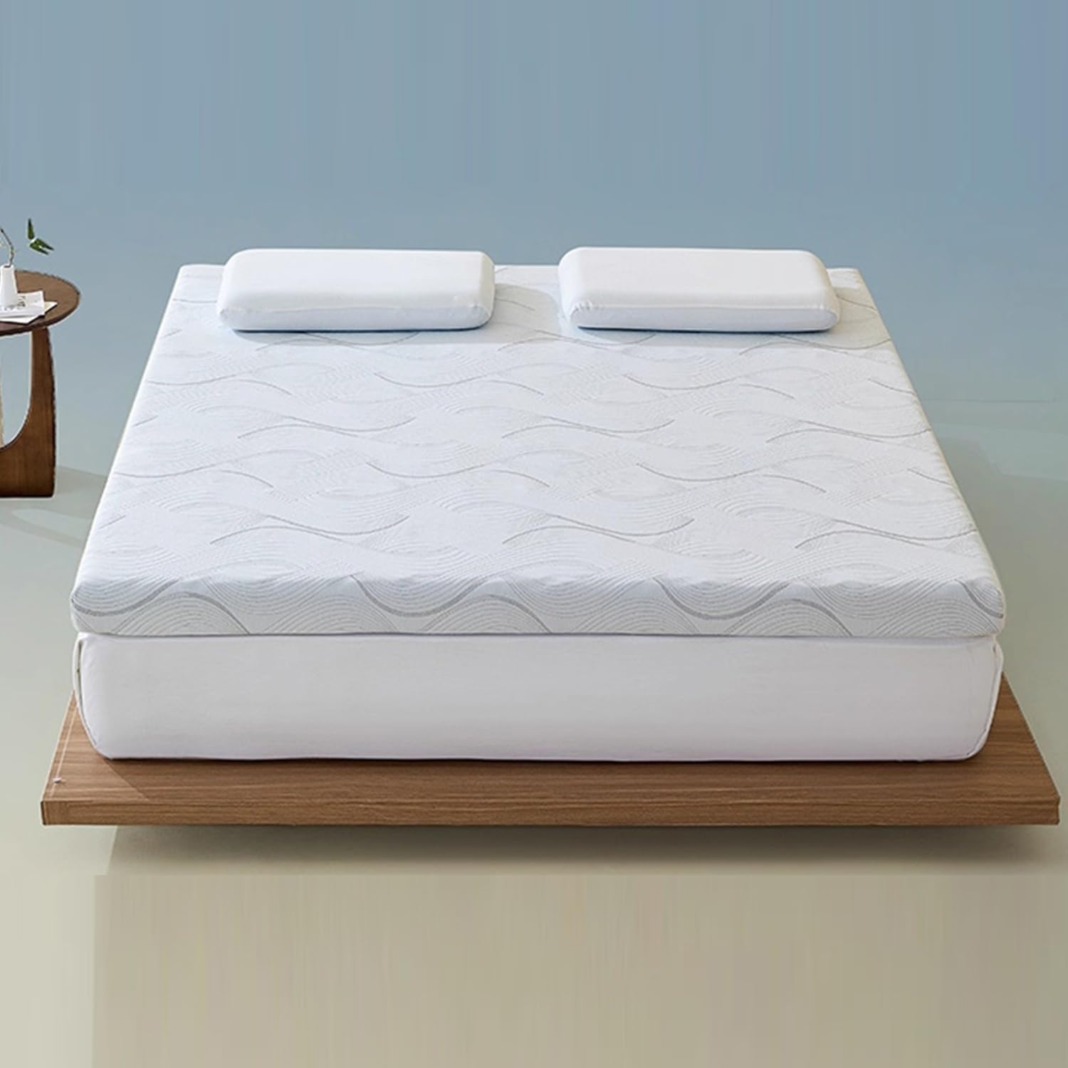 White/7cm,120x200cmFULL, Japanese Floor Futon Mattress Topper Thick 7Cm 2.8In Portable Foldable Futon Mattress Pad with Washable Detachable Cover Sleeping Pad Dormitory Mat for Camping Hotel