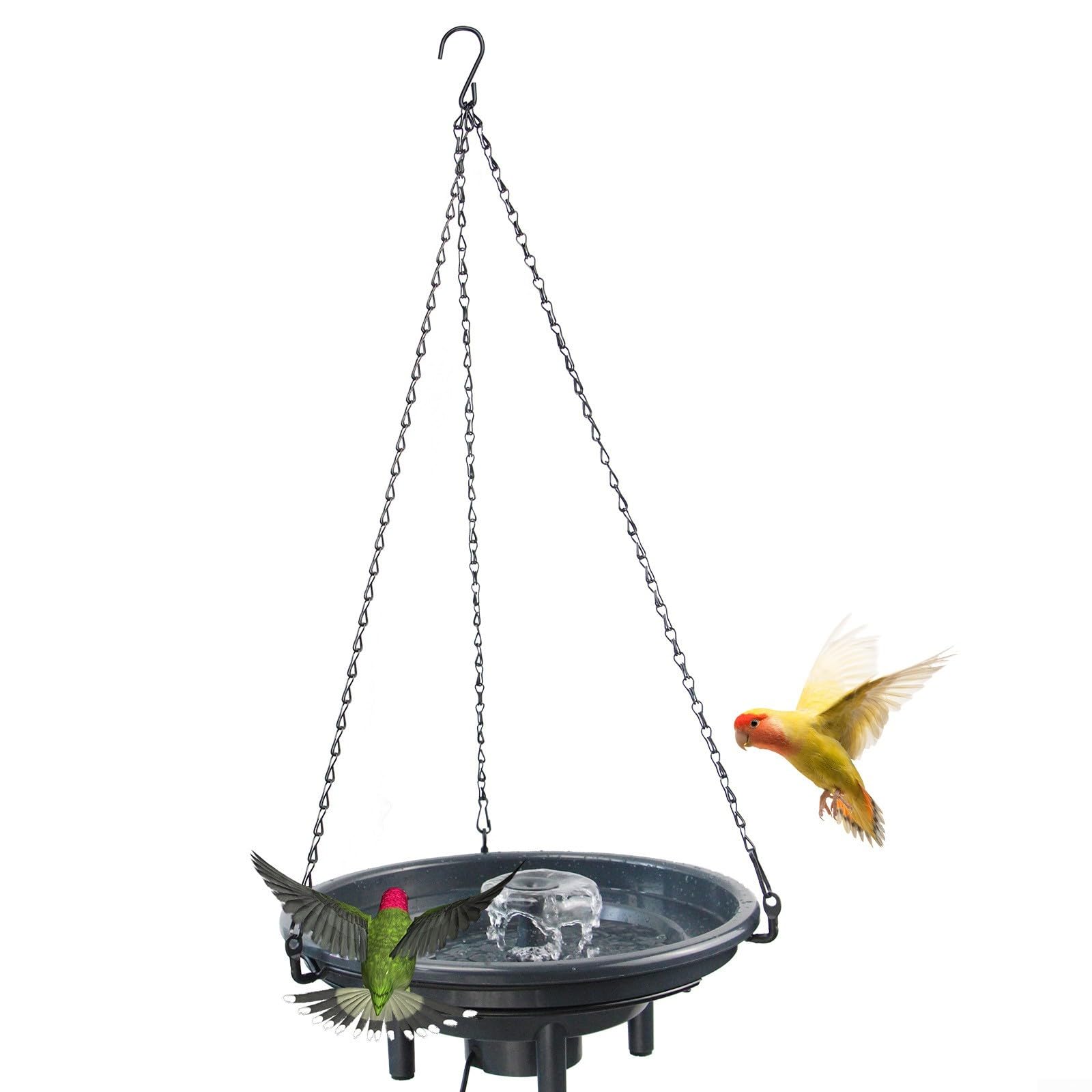 Hänge-Vogelbad mit Sprühfunktion 6W Energiesparend(ground-mounted)