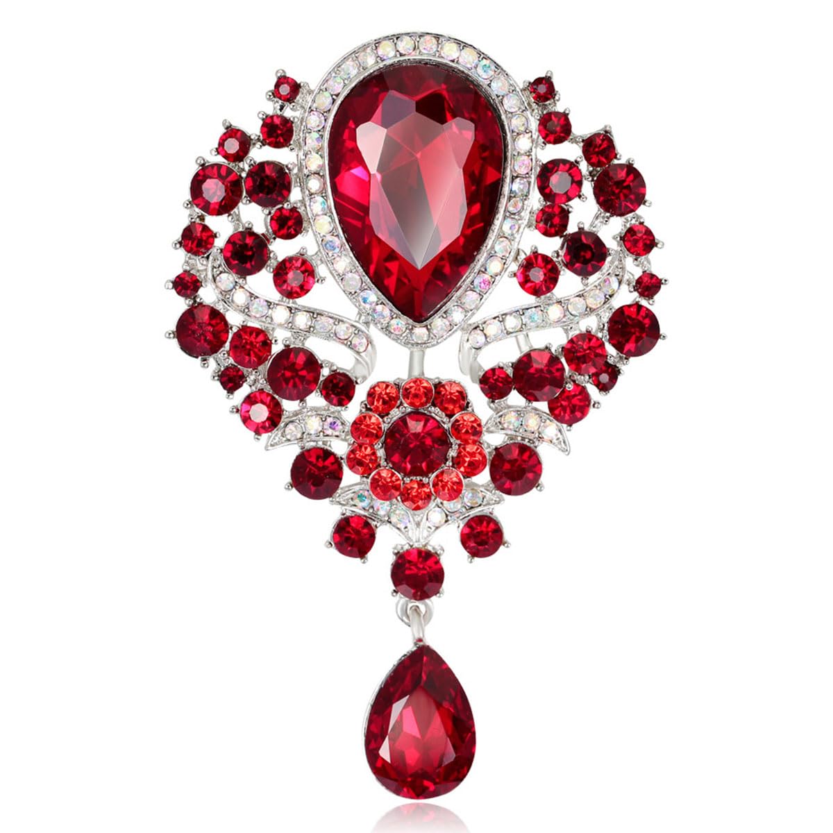 FAIRYGATE Brooches Enamel Brooch for Men Women Retro Rhinestone Lapel Pin Clothing Hat Decoration，B38 — view 44