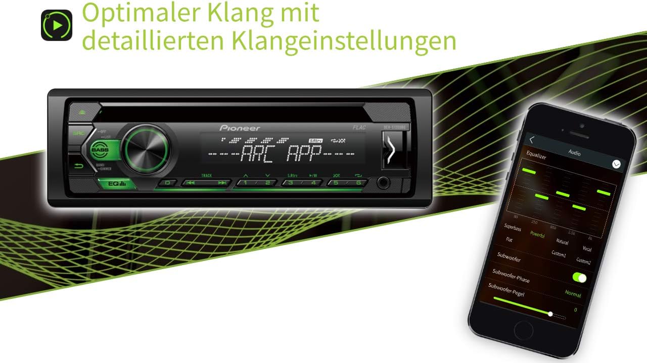 🛒 Crazy Deals Pioneer DEH-S120UBG Car Radio Green Lighting, USB, AUX in, RDS Flash Deals - 60% OFF Pioneer DEH-S120UBG Car Radio Green Lighting, USB, AUX in, RDS