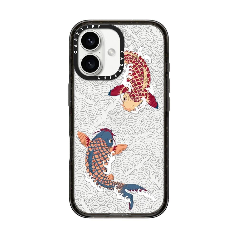 CASETiFY 波紋デザイン iPhone16用ケース Amazon.com: CASETiFY Ripple Case for iPhone 16 [Silicone / 6.6 ft