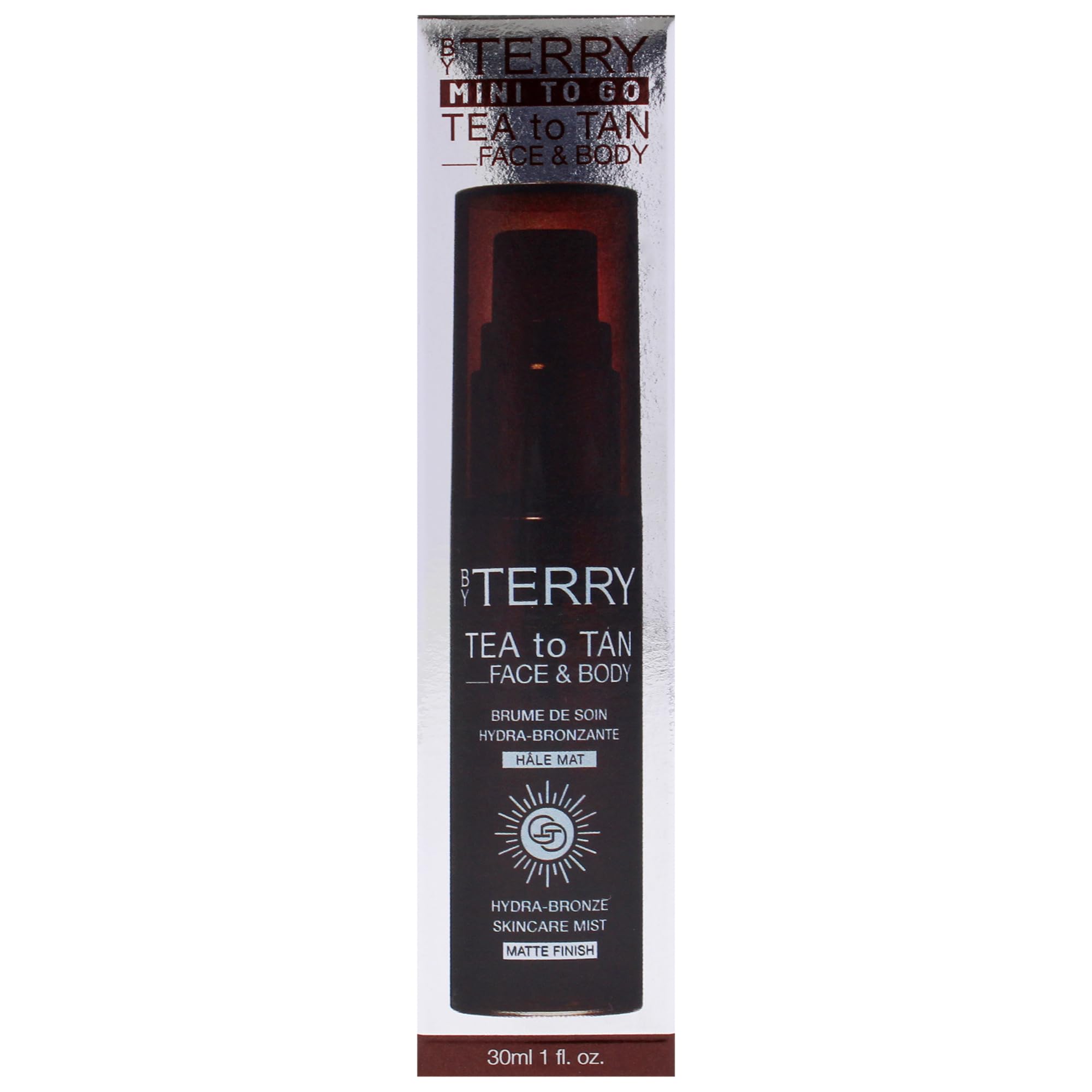 By Terry Tea To Tan Gesicht & Körper Matte Finish, Hautpflege-infundierter flüssiger Bronzer, langanhaltend, nicht übertragbar, 30ml