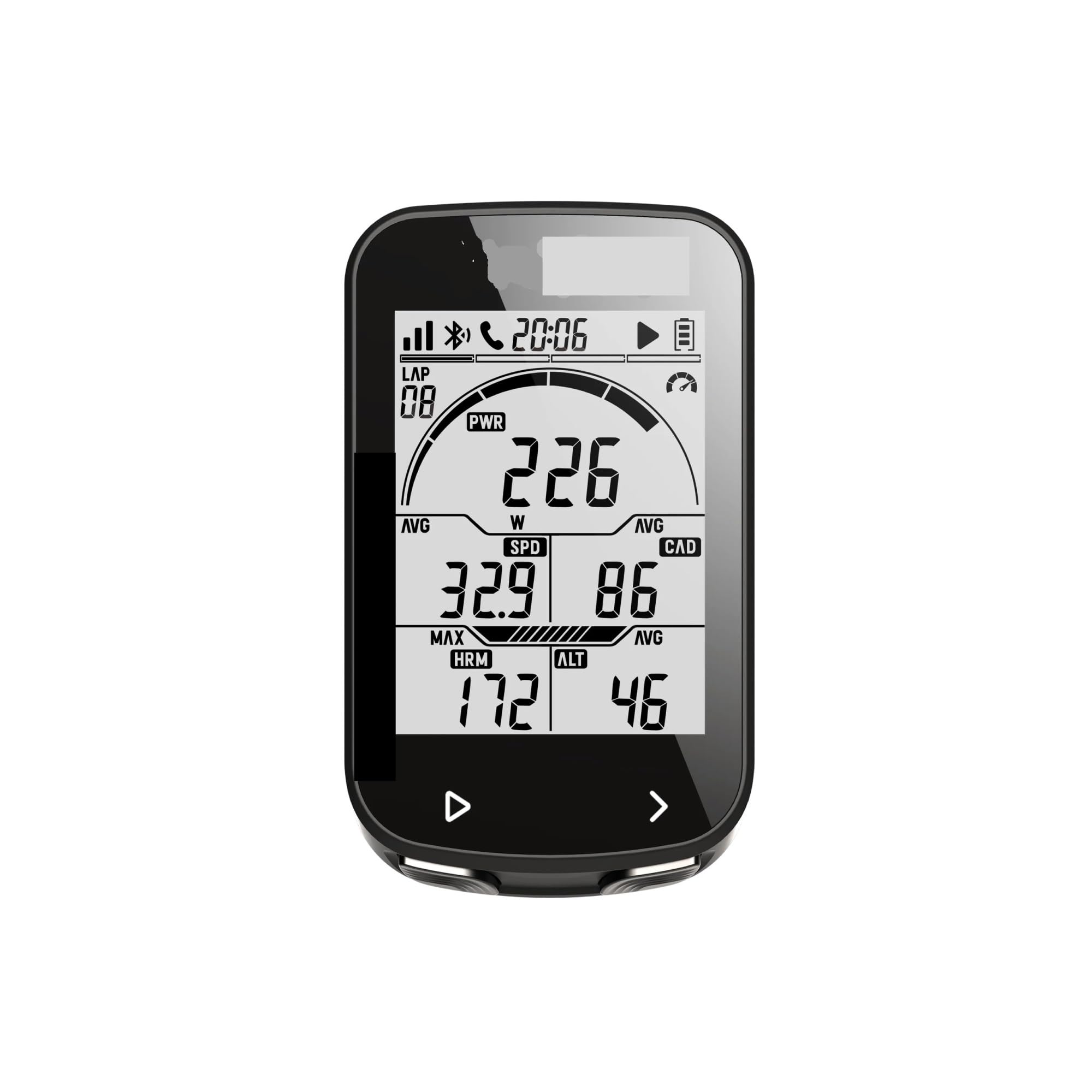 Komputer rowerowy GPS BSC100S Bezprzewodowy prędkościomierz rowerowy Cyfrowy stoper rowerowy Licznik rowerowy Licznik rowerowy