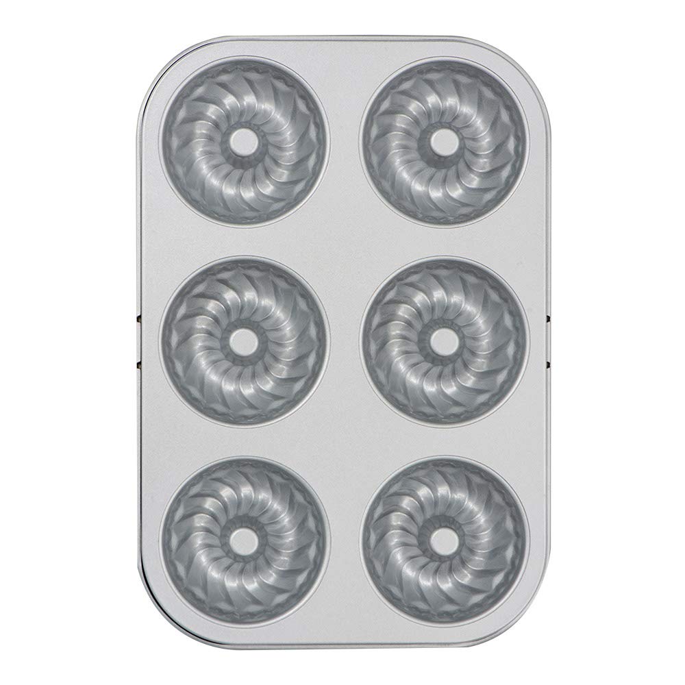 DECORA 0070039 Non-Stick 6 Cavity KUGELHOPF PAN Ø 7,5 CM