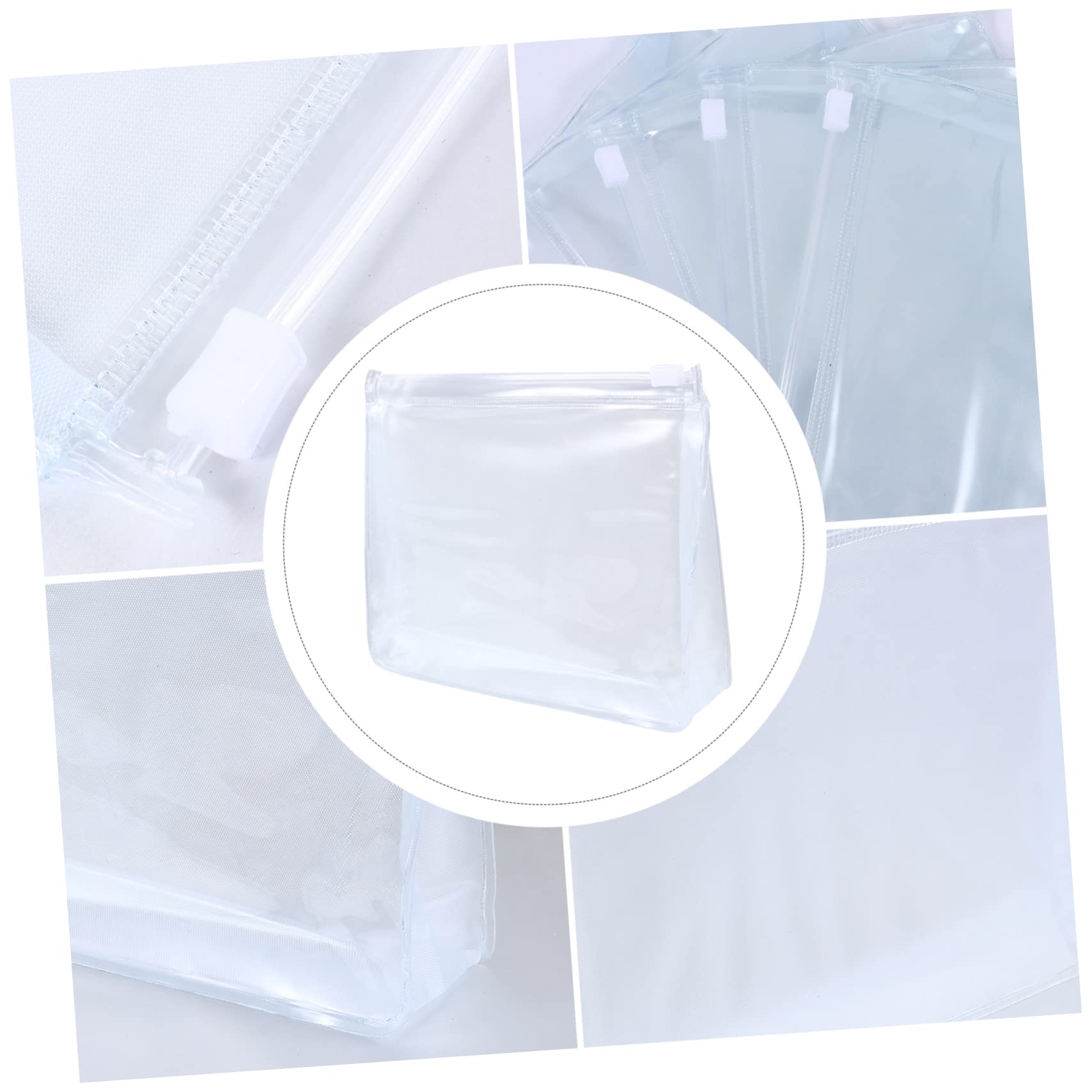 Housoutil 20pezzi Organizer Per Cosmetici Trasparenti Borse Viaggio Impermeabili Per e Toiletries Per Palestra e Leggere