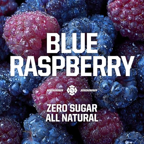 Image of Fire Salt Blue Raspberry Electrolyte Hydration Sticks, Zero Sugar, 32 Count