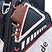 TaylorMade Select Cart Bag, Navy/Red/White
