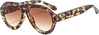 COTIA Punk Sunglasses Women Oversized Sun Glasses Men Women Thick Frame Eyewear