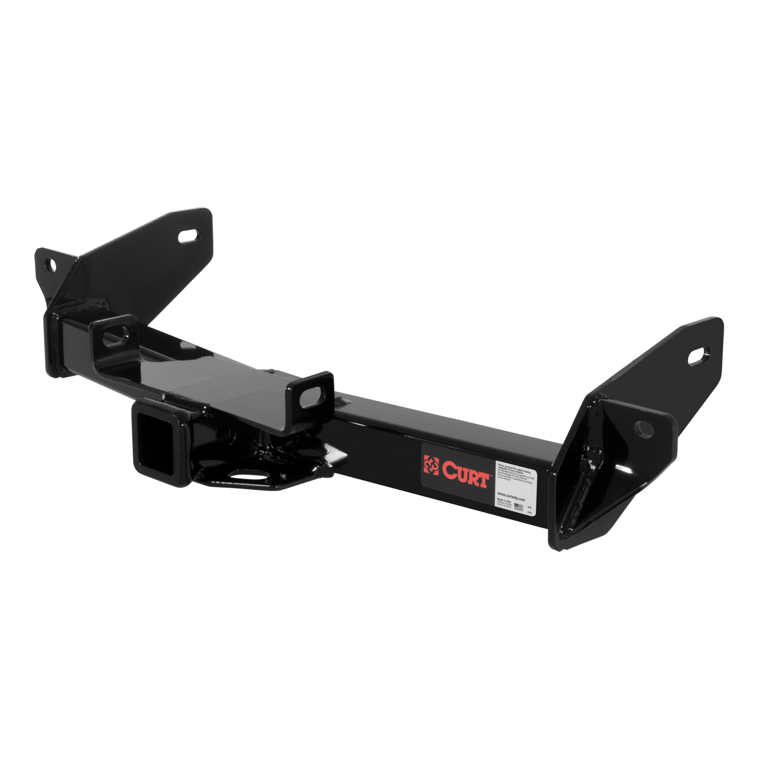 CURT 13360 Class 3 Trailer Hitch, 2-Inch Receiver, Square Tube Frame, Select Ford F-150, Lincoln Mark LT,Black