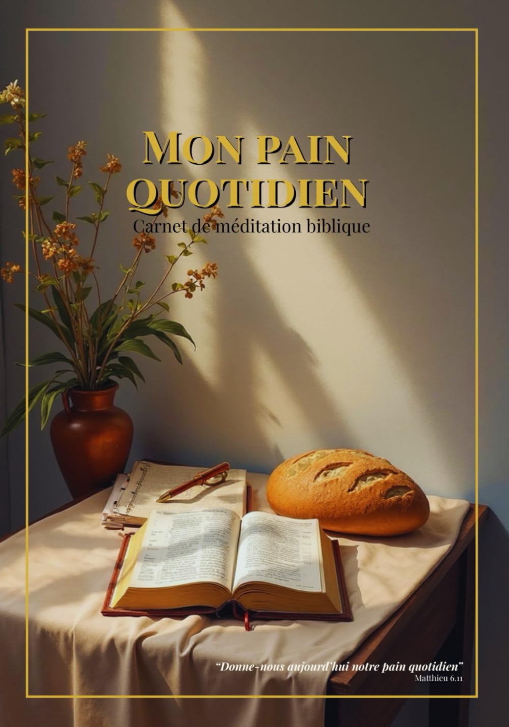 Mon pain quotidien: Carnet de méditation biblique