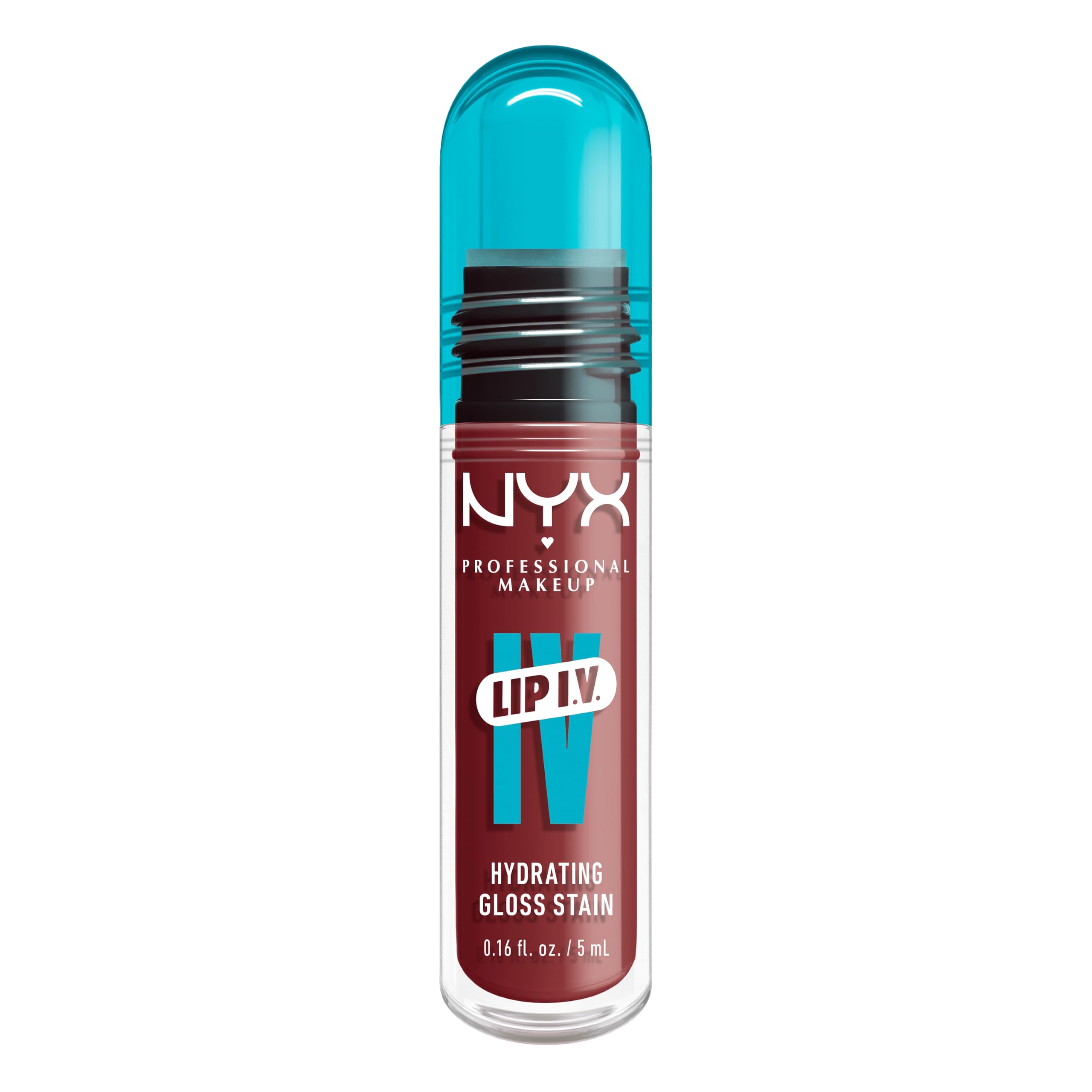 NYX Professional Makeup Lip Gloss Lip IV Lip Stain, Drippin' In Rose
