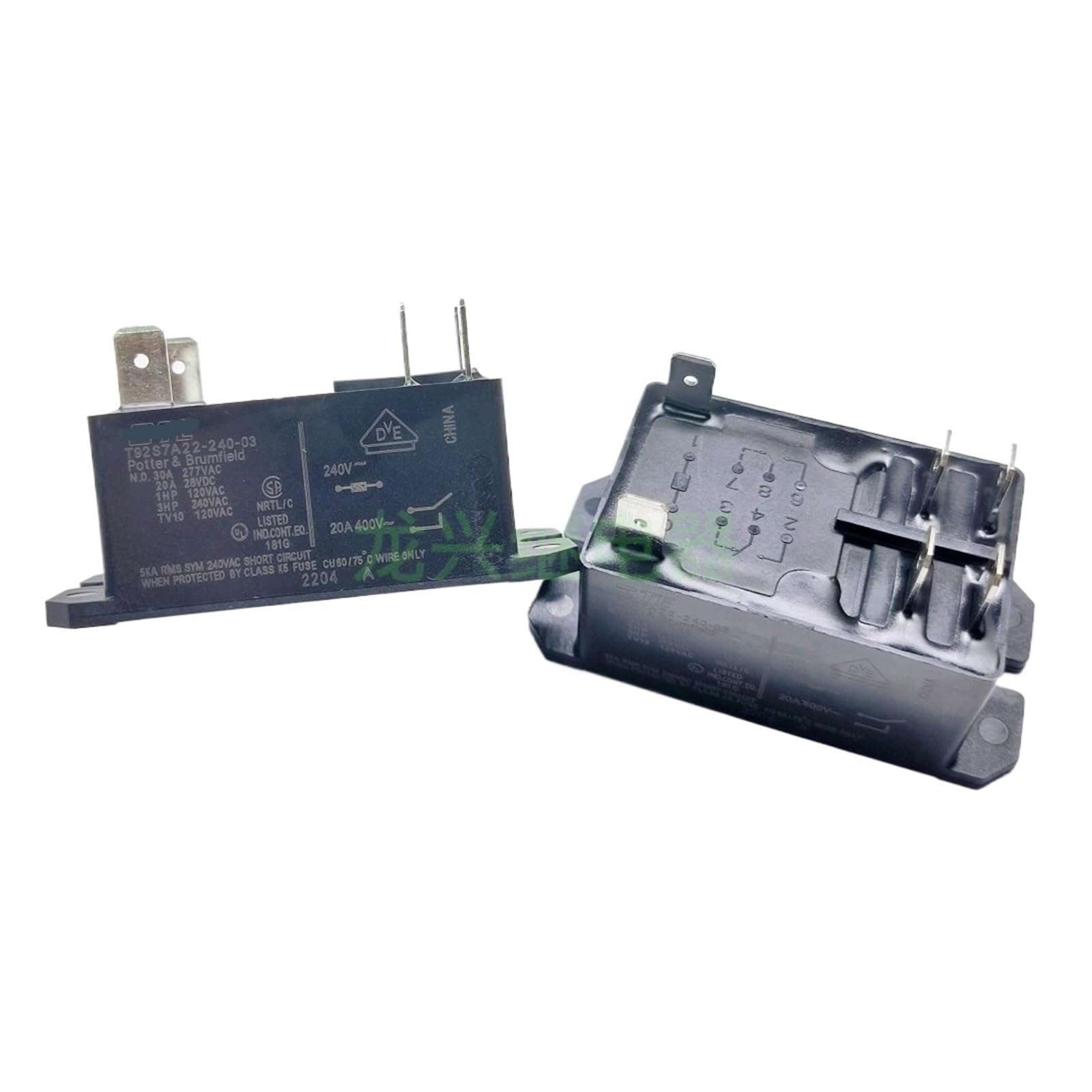 Relais 240VAC 30A NISZA T92S7A22-240-03 composant électronique