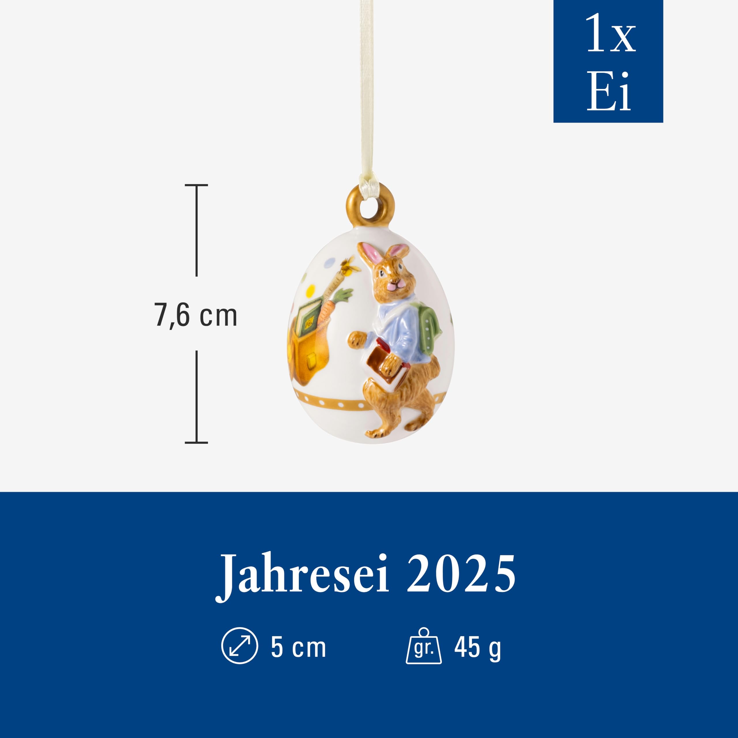 Villeroy & Boch Annual Easter Edition Jaarbeker 2025 14x10x9,5cm : Villeroy & Boch