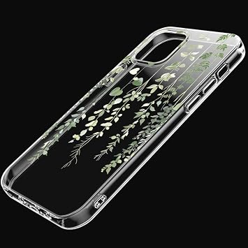 Compatible with Nokia G22 Case Transparent Clear Soft TPU Case with Flower Pattern Drop and Scratch-Resistant Mobile Phone Case 10