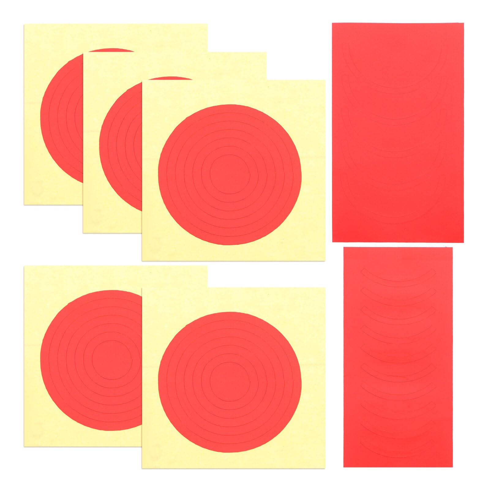 OUNONA Manometer Aufkleber Set - Reflektierende Anzeigeetiketten Für Druckmesser