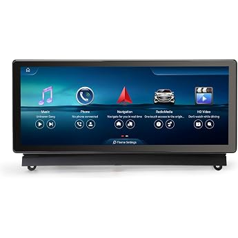 Erisin 10.25 Inch 8-Core 4GB + 64GB Android 16 Car Radio GPS Navigation for Mercedes-Benz C-Class W204 S204 with NTG 4.0 System Supports IPS OEM Bluetooth 5.1 DAB+ Wireless CarPlay Android Car DSP WiFi