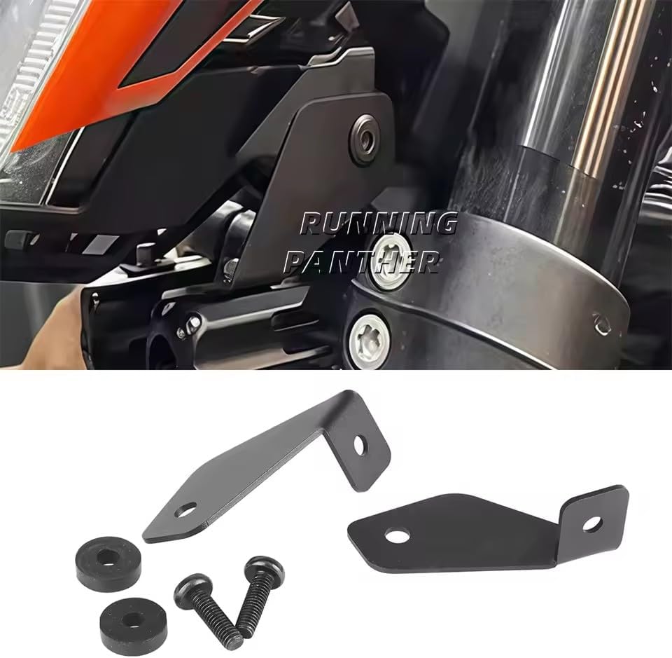 Suitable Motorcycle Front Spotlight Hidden Installation Bracket Accessories for 790/890duke 790DUKE 890DUKE 2024 (790)