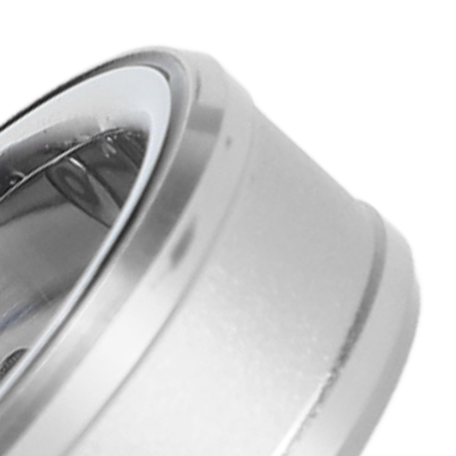 Dpofirs Smart Health Ring, Smart Ring Health Tracker BT 5.1 NFC Monitoraggio della Temperatura Corporea del Sonno Contapassi IP68, Tracker della qualità del Sonno per Regali di