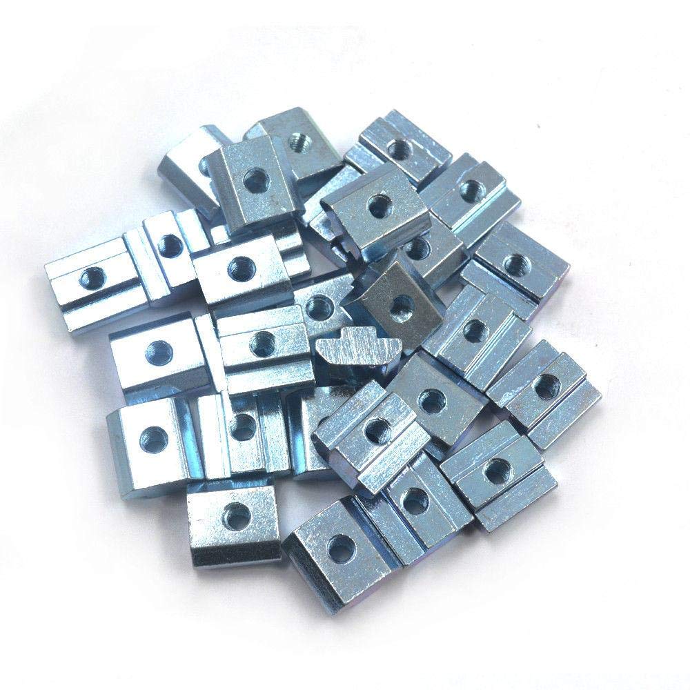 Extrusion Aluminum profiles Nut T-Sliding Nut 20 series M4 - pack of 50
