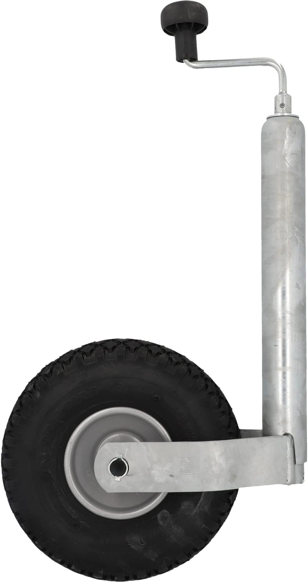 Aanhanger Neuswiel 48 mm met anti lek band kunststof velg