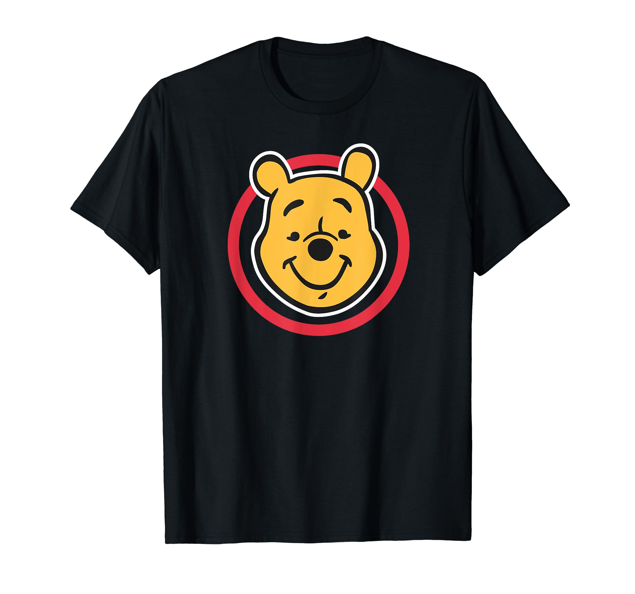 Amazon EssentialsWinnie the Pooh Red Circle Portrait T-Shirt