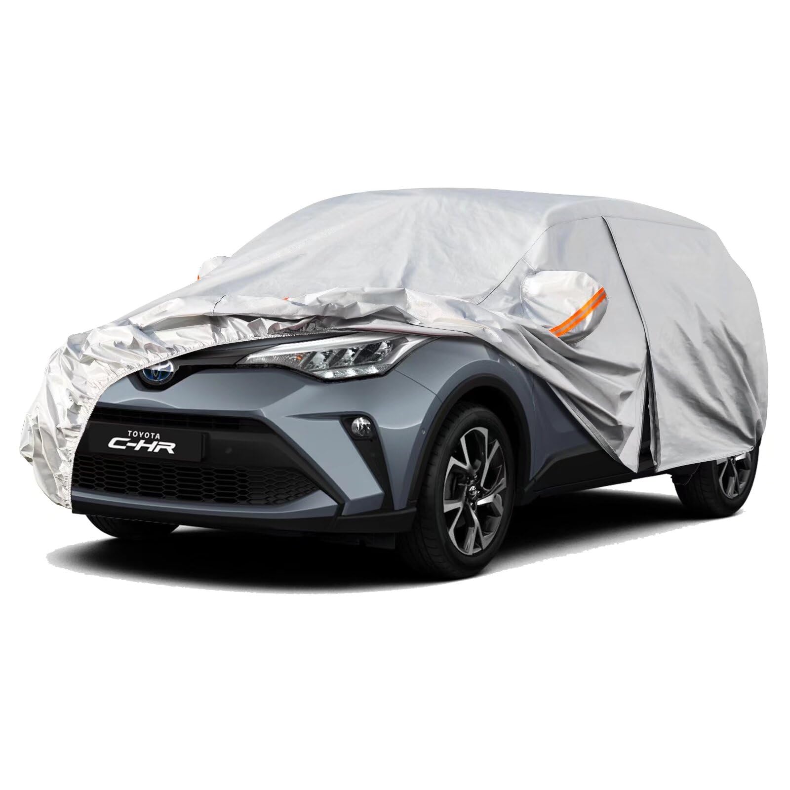 Kayme Funda Coche Exterior, Compatibles con Audi A5 (2009-2025), Cubierta para Coche Impermeable Transpirable Anti-UV Antipolvo de 6 Capas, Cubre Coche con Cremallera y Forro de Algodón. — view 50