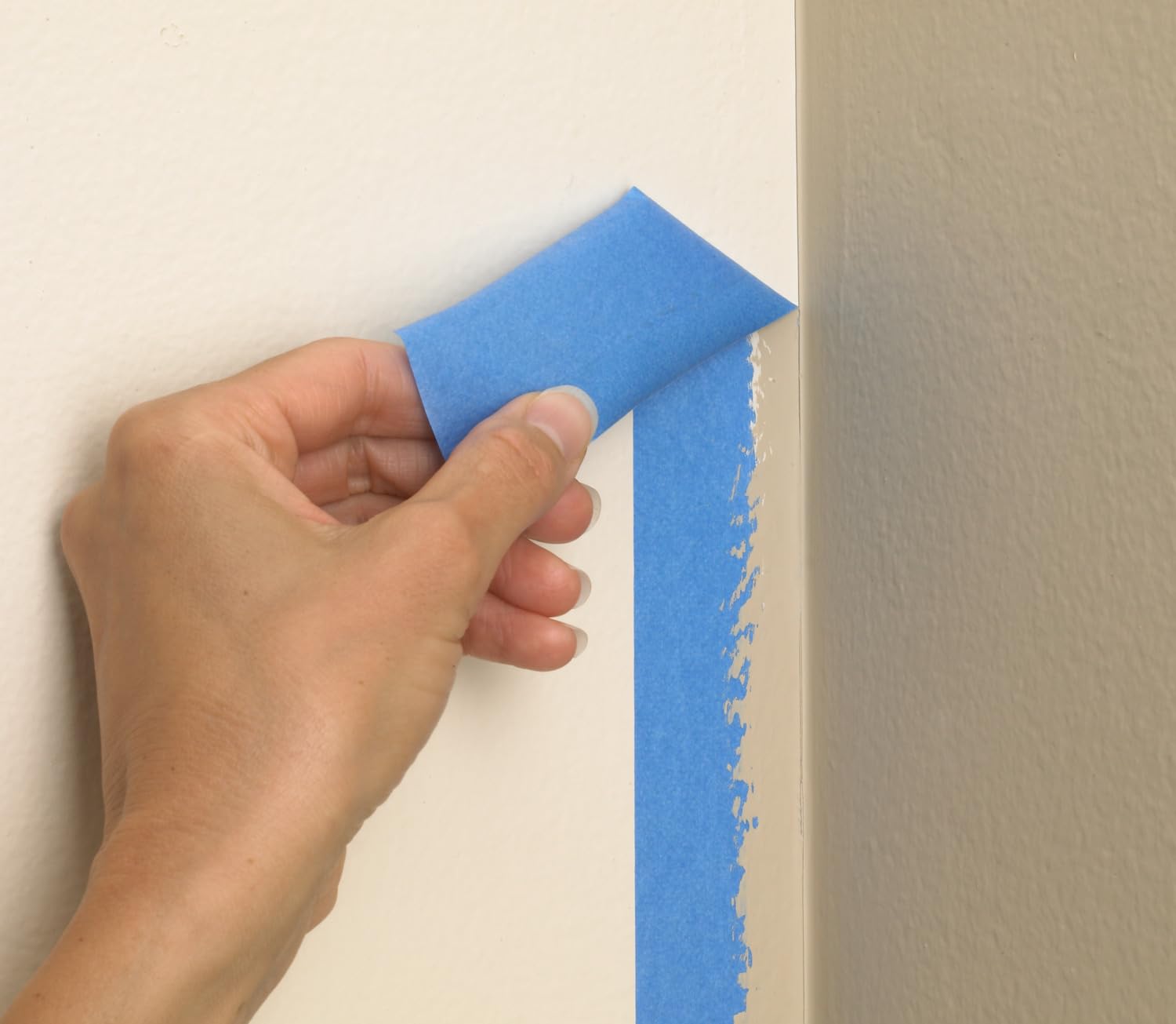 3M Nastro di Mascheratura 2090, Multiuso, Blu- 9 Rotoli, 24 mm x 50 m - Nastro Adesivo Multiuso Scotch per Lavori di Pittura e Decorazione