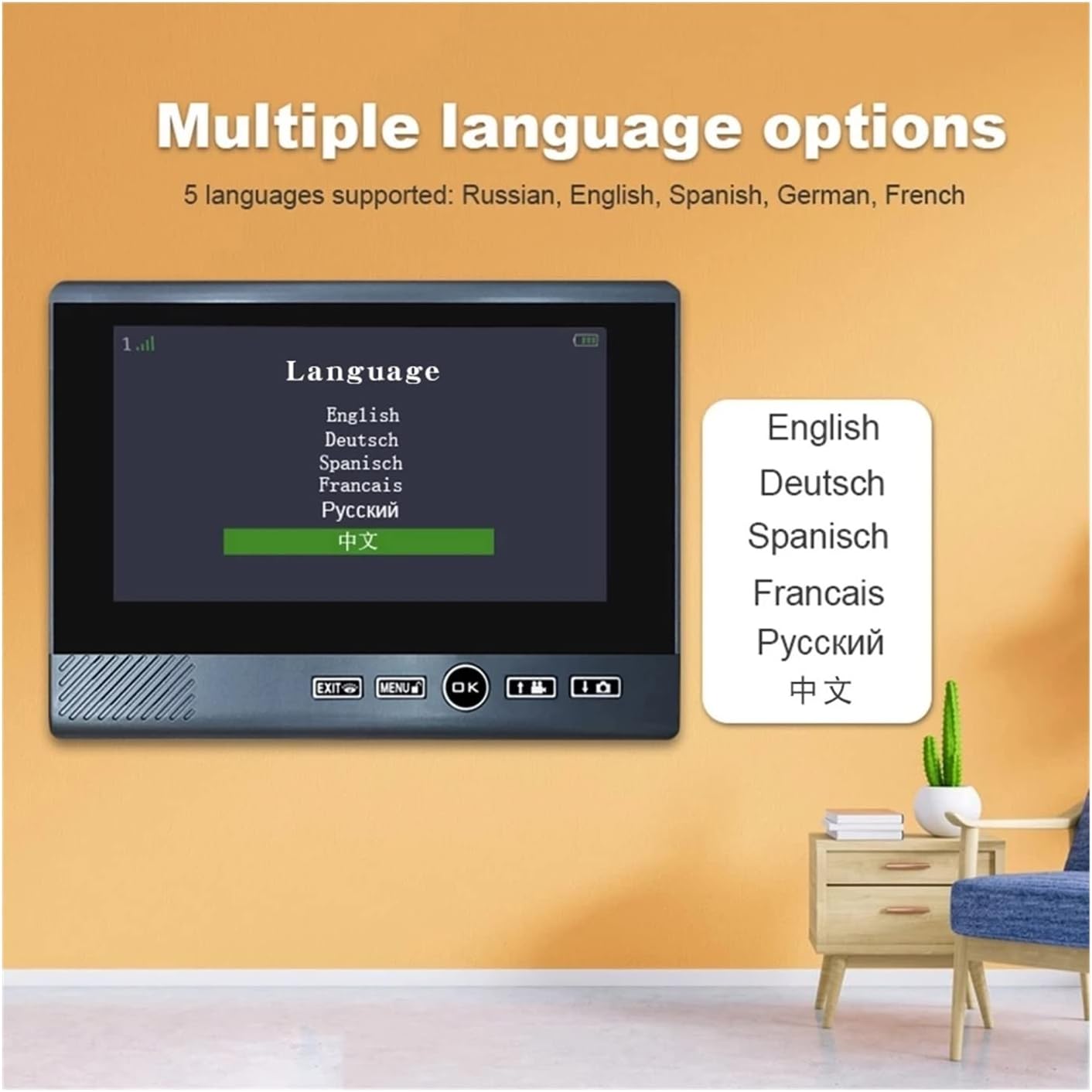 ⭐︎LEONARD⭐︎黒い多色ドット花柄五分袖チュニック 42（XL) LEONARD
