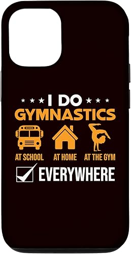 Funda de gimnasia para iPhone 1212 Pro - I Do Gymnastics Everywhere