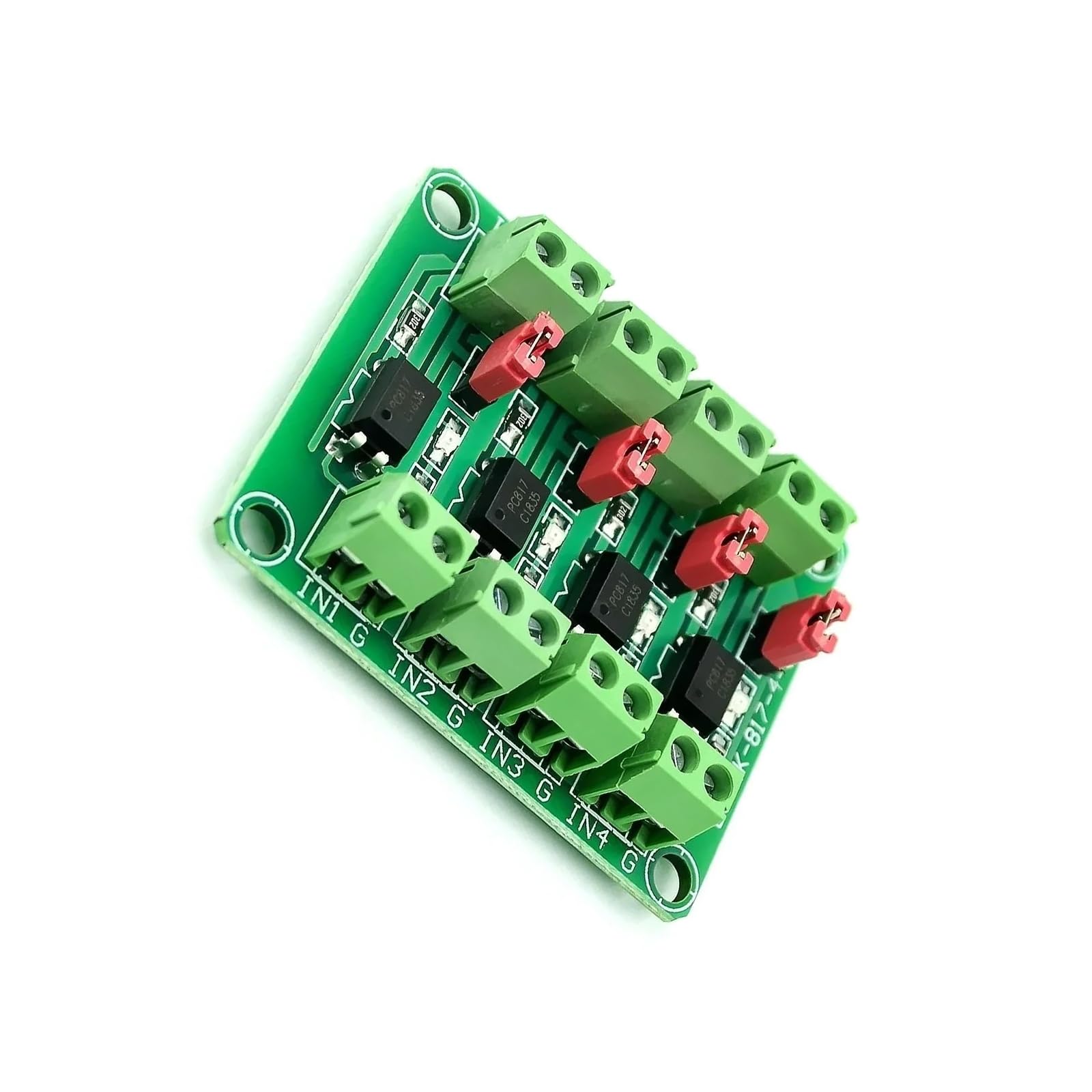 CRFFZ 2/4 / 8Channel Optocoupler Isolation Board 3.6-30V Driver Photoelectric Isolated Module for Signals Conversion Optocoupler Isolation Board