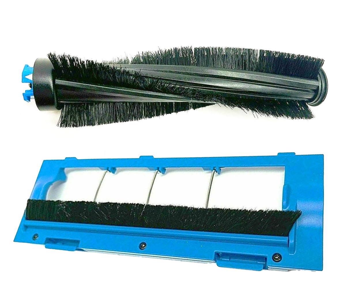 SCREENTRONICSSoft Roller Brush + Lid Replacement for Shark IQ Robot RV761_N RV761_NR RV761_NL RV761R01US RV700N RV720N RV725N RV750N RV761R00US RV850 RV850BRN RV850C Vacuum Cleaner Part# 1180FK750