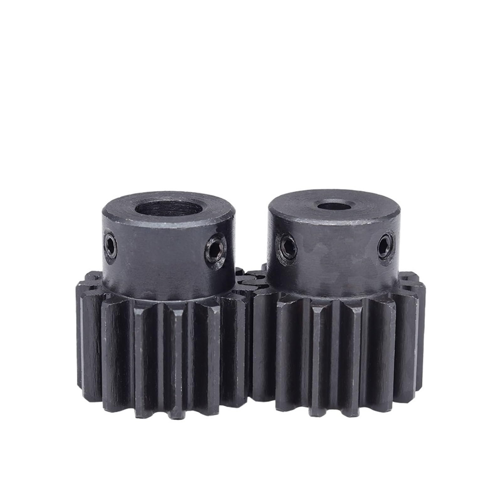 Bevel Gear Pinion Hardware Mechanical 1pcs Spur Gear 2 Module-14T/15T Bore Size 8mm Transmission Gears Carbon Steel Teeth Height 20mm(2M-14T)