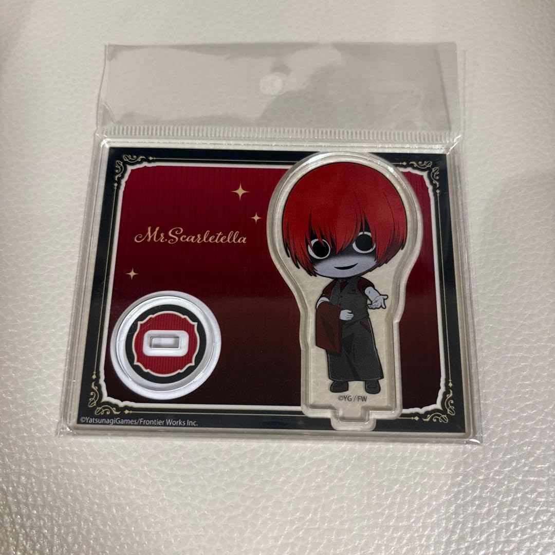 文字化化　カフェ　THEキャラカフェ　赤い傘の男　ランチョンマット　アクスタ Amazon.co.jp: 文字化化 THEキャラカフェ アクスタ 赤い傘の男 赤い髪