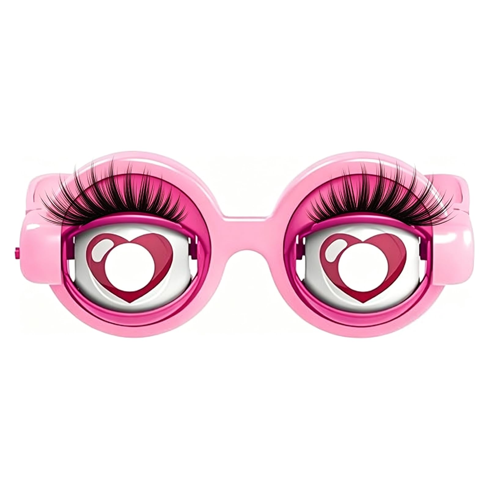 Funny Prop Blinking Eye Glasses, Crazy Eyes Kinetic Winking Glasses for Adults Kids, Novelty Party Costume Props with Googly Eye Designs for Pranks and Entertainment