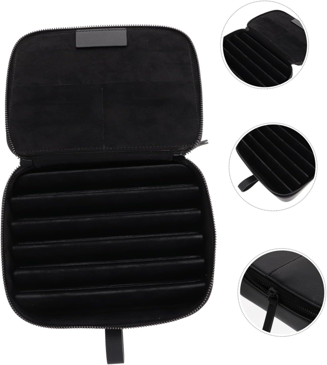 BESPORTBLE Watch Strap Storage Pouch Watchband Accessories Bag Multi-strap Organizer Easy Zipper