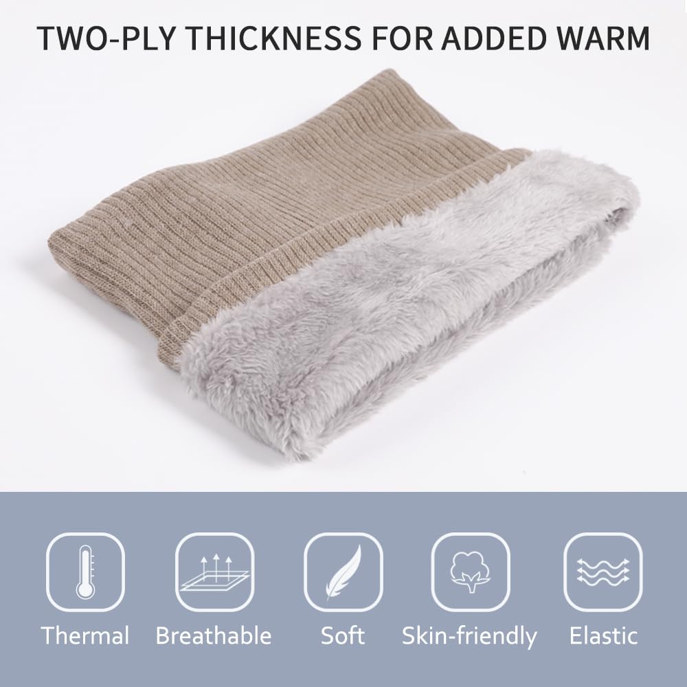 I Kua Fly Invernale Scaldacollo Uomo Donna Caldo Pile Sciarpa Elastico Tubolare Paracollo Termico Sportivo Scaldacollo per Moto Sci Running Ciclismo