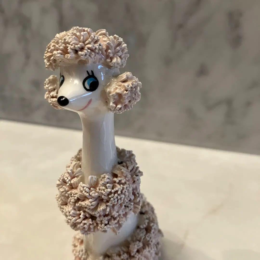 アメリカ80年代ビンテージ手描きの瞳やフサフサの毛が美しい