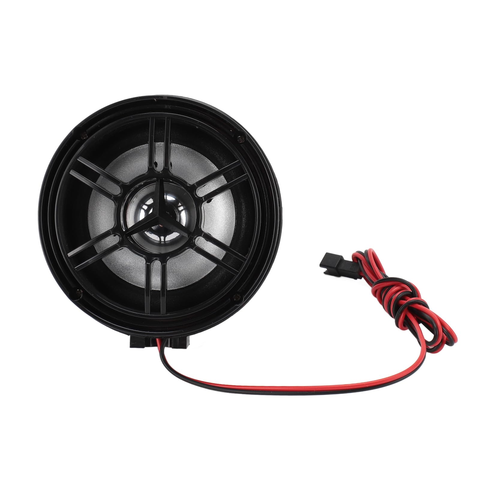 de Altavoces Bluetooth Impermeable para Motocicleta Antirrobo con Control Remoto para Montar Al Aire Libre 3 Pulgadas Negro