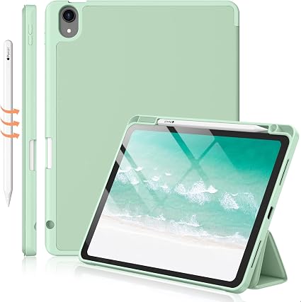 Amazon Co Jp Maledan Ipad Air5 ケース 22 第5世代 Ipad Air4 ケース モデル Ipad Air ケース 第4世代 ペンシル収納 軽薄 衝撃吸収 Tpu スタンド機能付き オートスリープ ウェイク Ipad 10 9 ケース デザイングリーン パソコン 周辺機器 Amazon Co Jp Maledan Ipad Air5 ケース 22 第5世代 Ipad Air4 ケース モデル Ipad Air ケース 第4世代 ペンシル収納 軽薄 衝撃吸収 Tpu スタンド機能付き オートスリープ ウェイク Ipad 10 9 ケース デザイングリーン パソコン 周辺機器