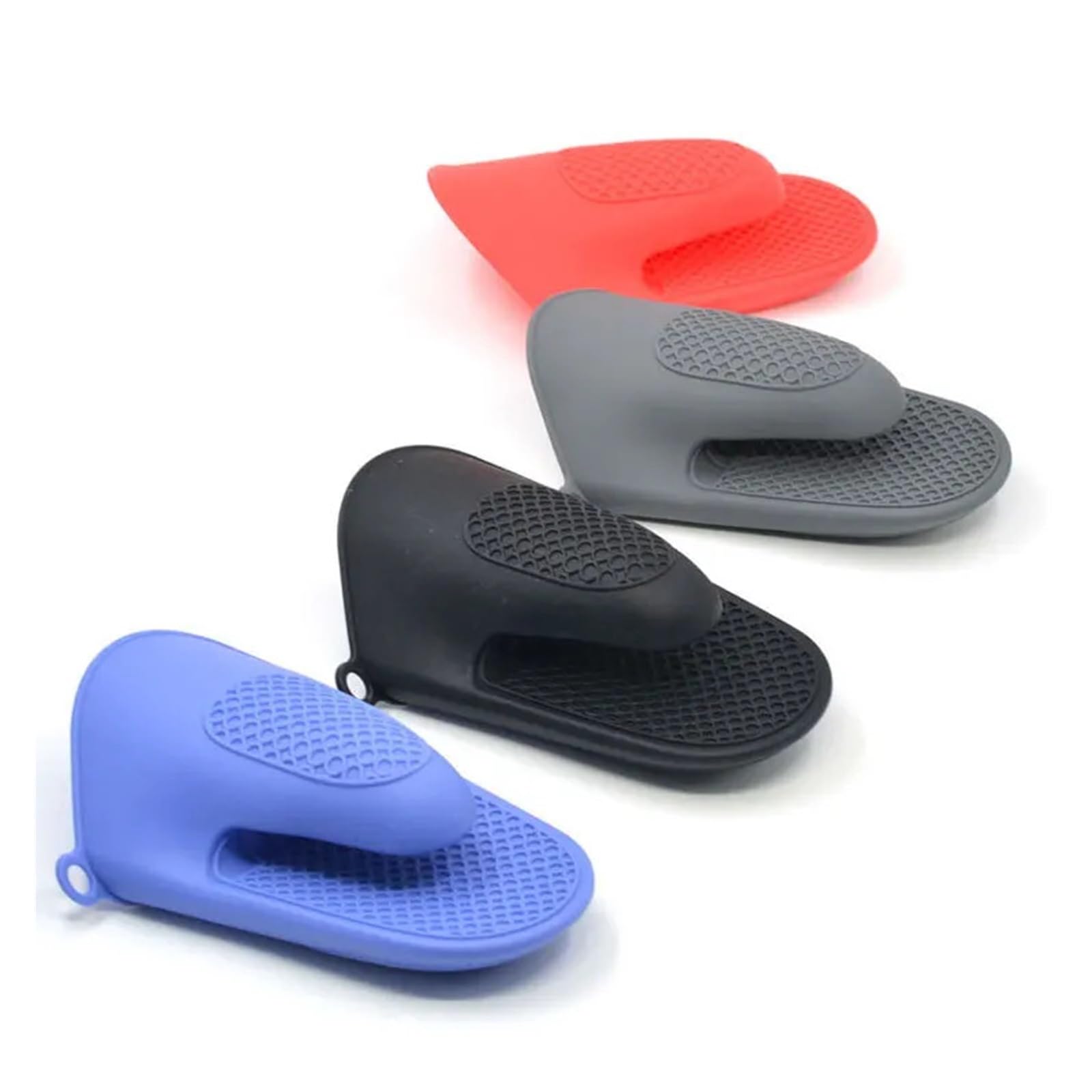 MRKU Guantes para Hornear, Guantes de Cocina para Horno, Pinza para la Mano, Aislamiento térmico, Herramienta doméstica, Material de Silicona Grueso antiescaldaduras