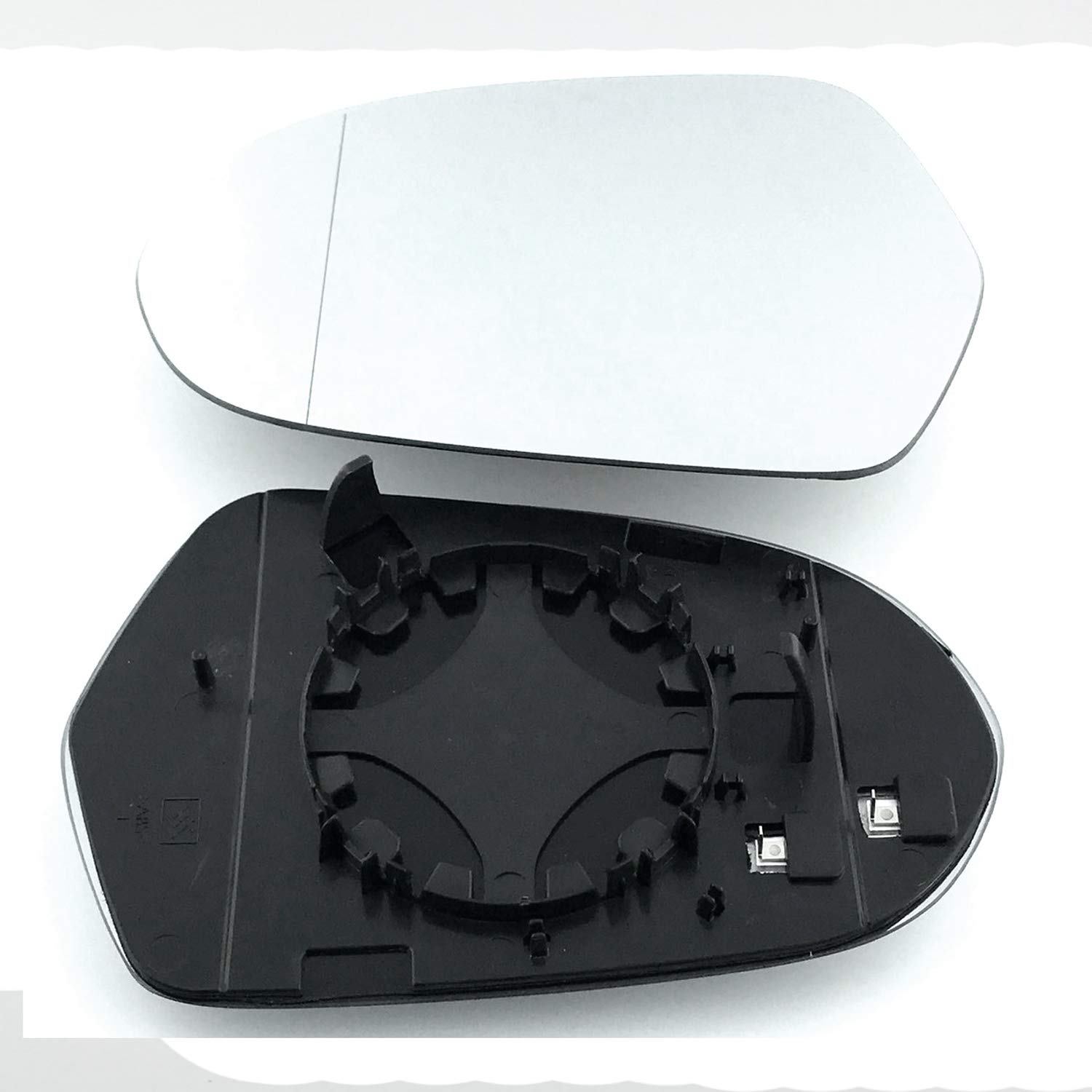 ASOVR FITS TO AUDI A6 LEFT SIDE Wing Mirror Glass With Base Heated, Convex 2011 to 2018