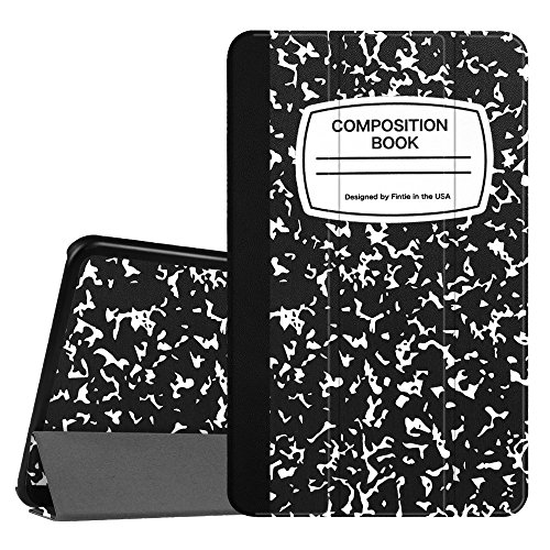 Fintie Slim Shell Case for Samsung Galaxy Tab A 10.1 (2016 NO S Pen Version), Super Slim Lightweight Standing Cover with Auto Sleep/Wake for Tab A 10.1 Inch (SM-T580/T585/T587) Tablet,Composition Book