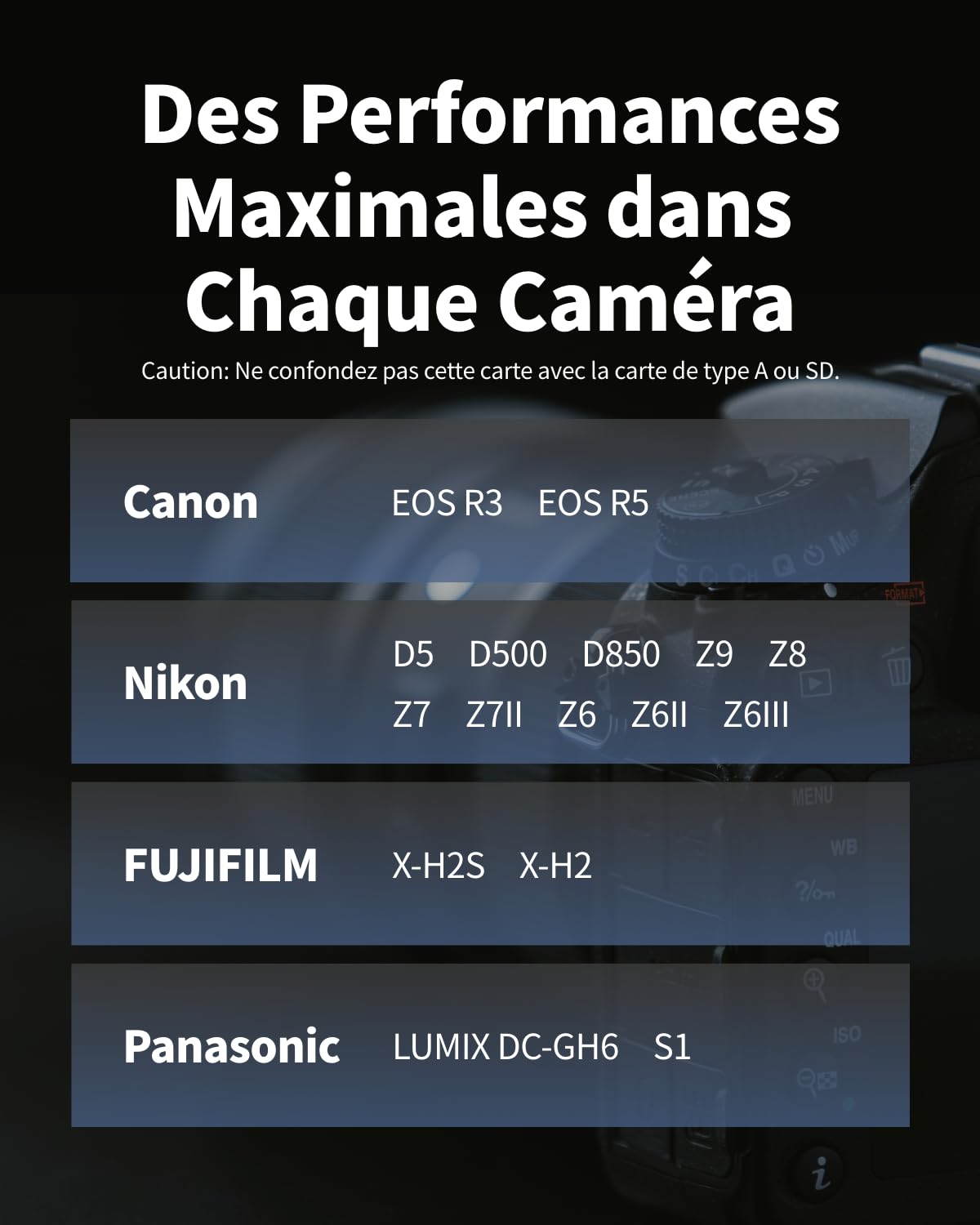 Nextorage CFexpress 4.0 Type B 256Go Carte Mémoire Japonaise pour Sony Nikon Canon Fujifilm