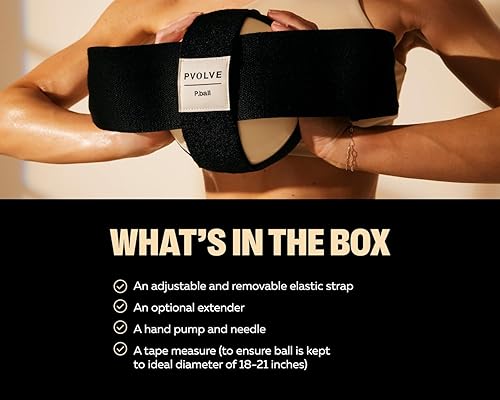 Miniatura 4 de PVOLVE P.Ball - Equipo de gimnasio en casa para ejercitar los glúteos y tonificar los muslos