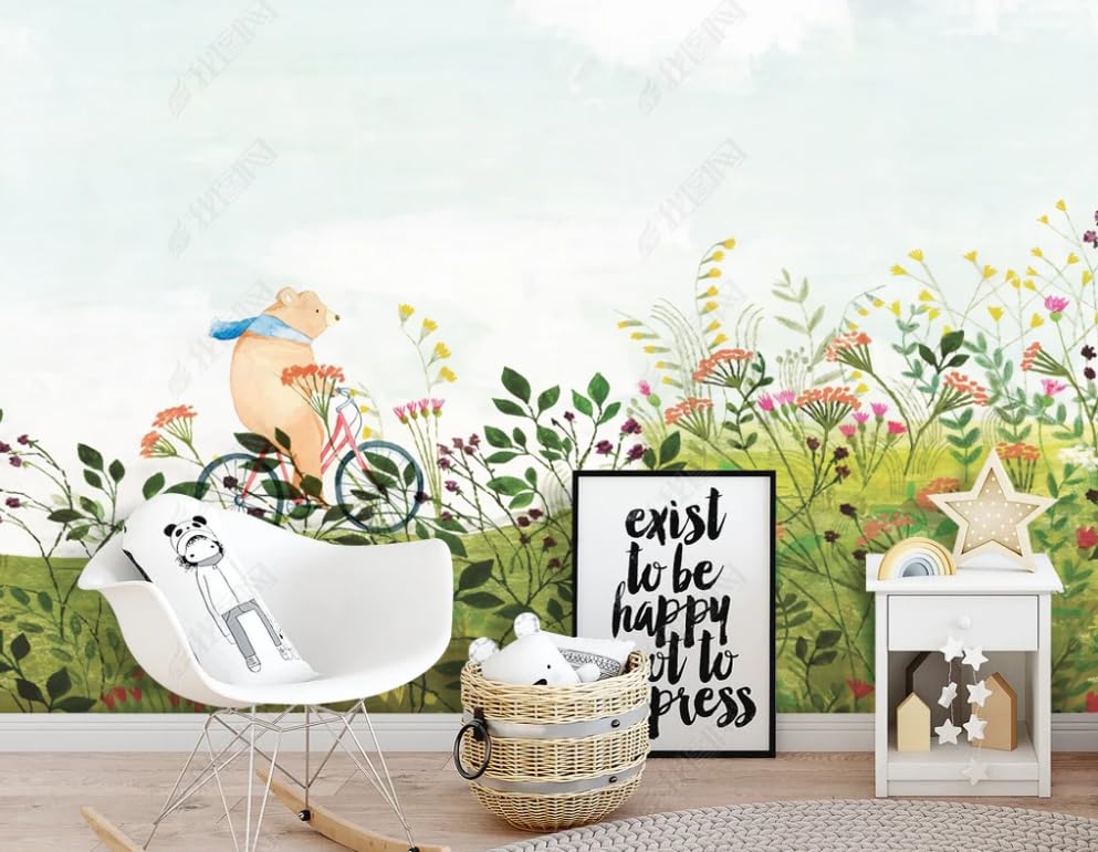 Papier peint intissé salon et chambre grand format poster floral nature
