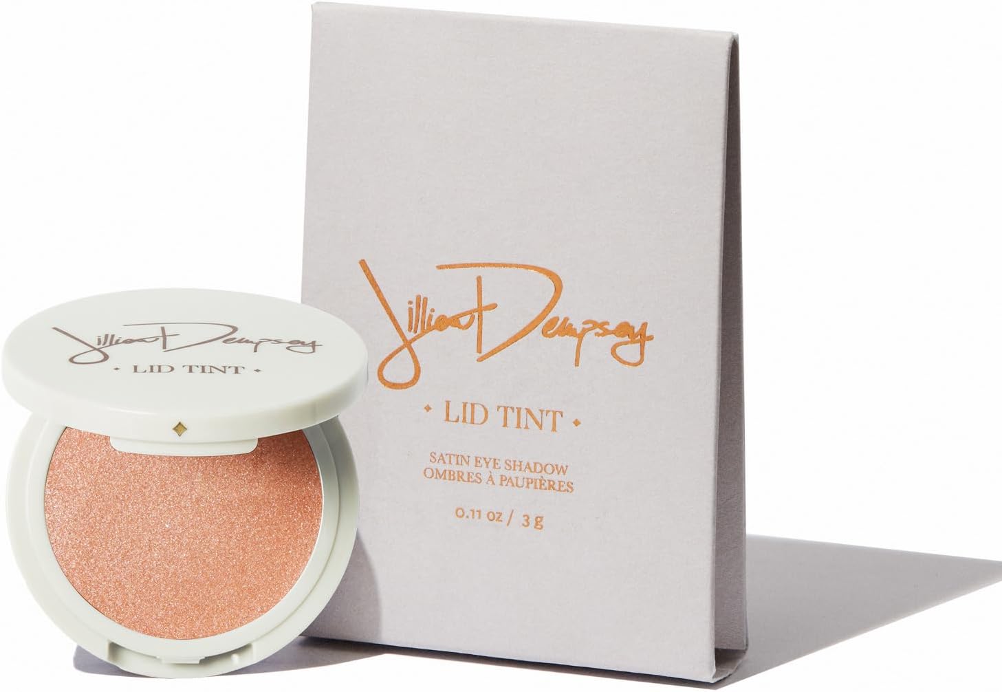 Jillian Dempsey Lid Tint: Satin Cream Eyeshadow I Easy Application for a Natural Shimmer or a Layered Matte Finish I Shell